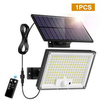 Lampe Solaire 172 LED avec Télécommande