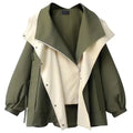 Parka Coupe-vent Design - Femme