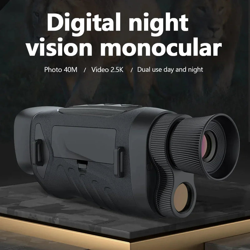 Caméra de chasse monoculaire 4K infrarouge vision nocturne