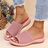 Mules d'été souples pour femme