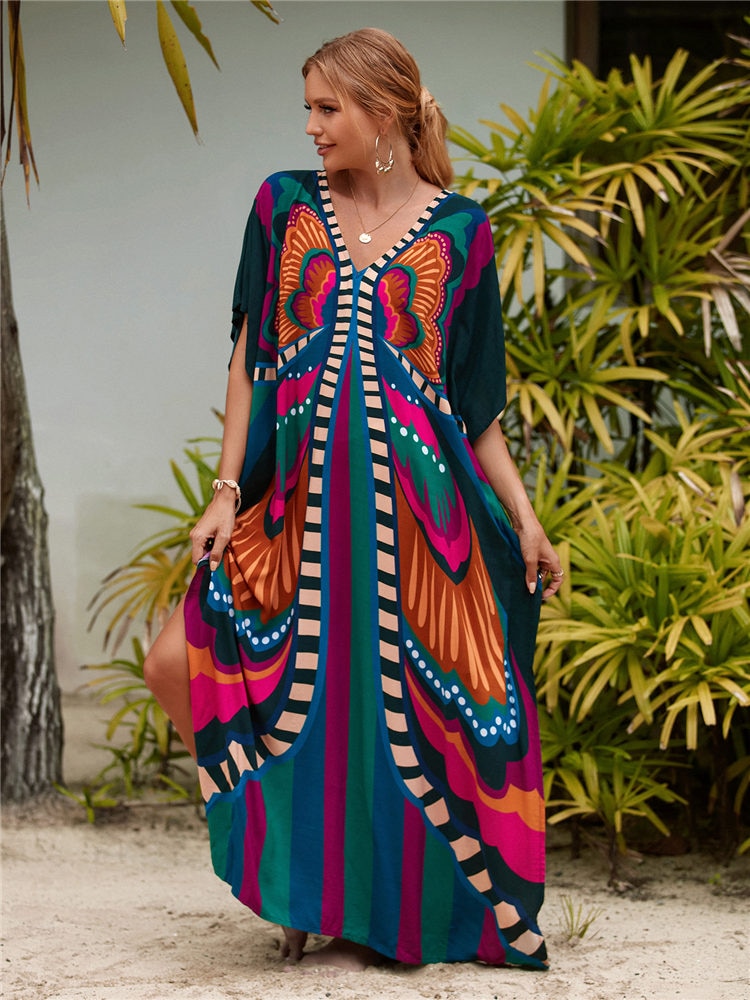 Robe maxi de plage légère