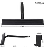 Raclette de douche en silicone avec support