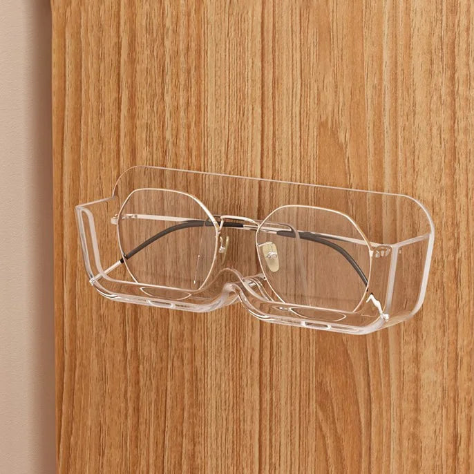 5x Supports autoadhésifs de rangement pour lunettes