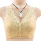 Lace bra - Front snap closure