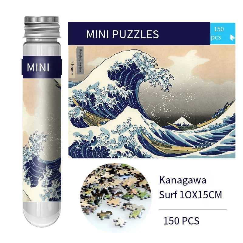 Mini Puzzle 150PCS dans tube à essai - 1 ACHETÉ = 1 OFFERT