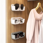5x Supports autoadhésifs de rangement pour lunettes