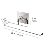 2x Porte serviette auto-adhésif