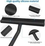 Raclette de douche en silicone avec support