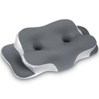 Oreiller Cervical en Mousse à Mémoire de Forme – Respirant, Ajustable & Effet Frais – Soutien du Cou pour Toutes Positions de Sommeil