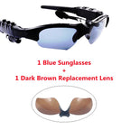 Lunettes de sport polarisée -  Oreillette Bluetooth 2.0