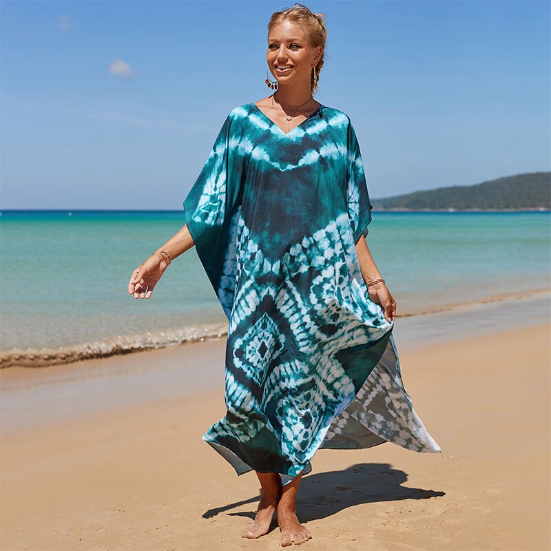 Robe maxi de plage légère