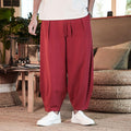 Pantalon ample en lin et coton - Homme