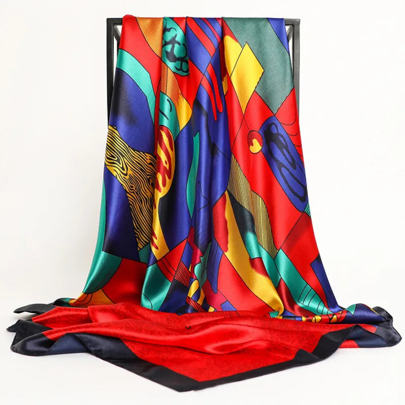 Carré de soie - Foulard pour Femme