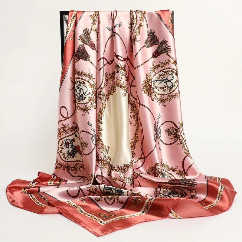 Carré de soie - Foulard pour Femme