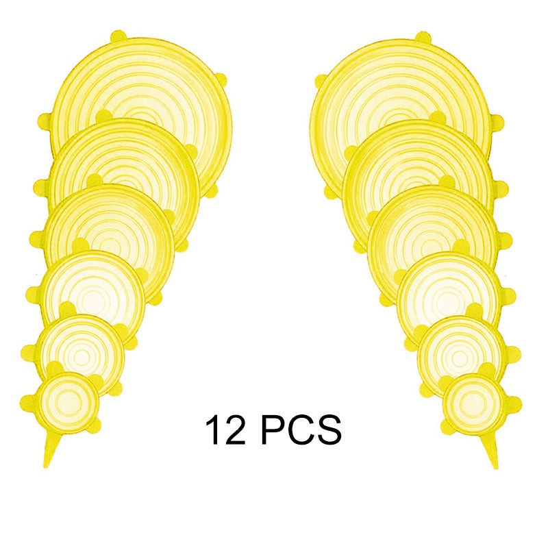 Couvercle en silicone extensible
