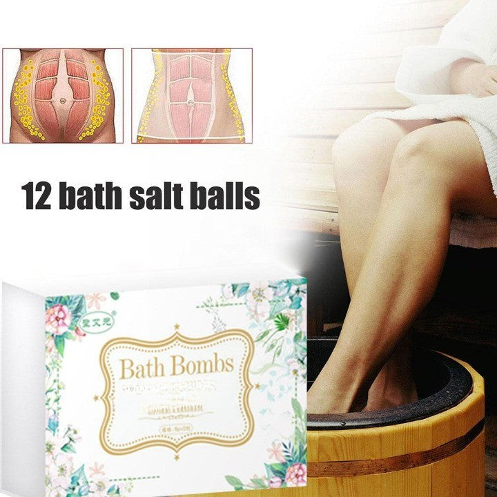 Coffret de 12 Boules de bain effervescentes RELAX'