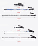 Bâton de Marche en Carbone Téléscopique