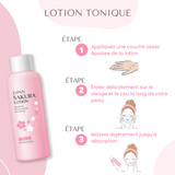 Soins visage Sakura japonais - Routine complète