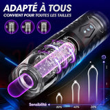 MANIZER MAX - Masturbateur automatique avec support - Mode rotatif et poussée