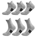 Lot de 6 chaussettes basses et hautes CONFORT+