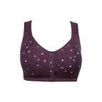 Soutien-gorge 100% coton à imprimé floral