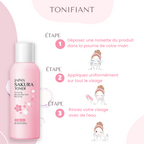 Soins visage Sakura japonais - Routine complète